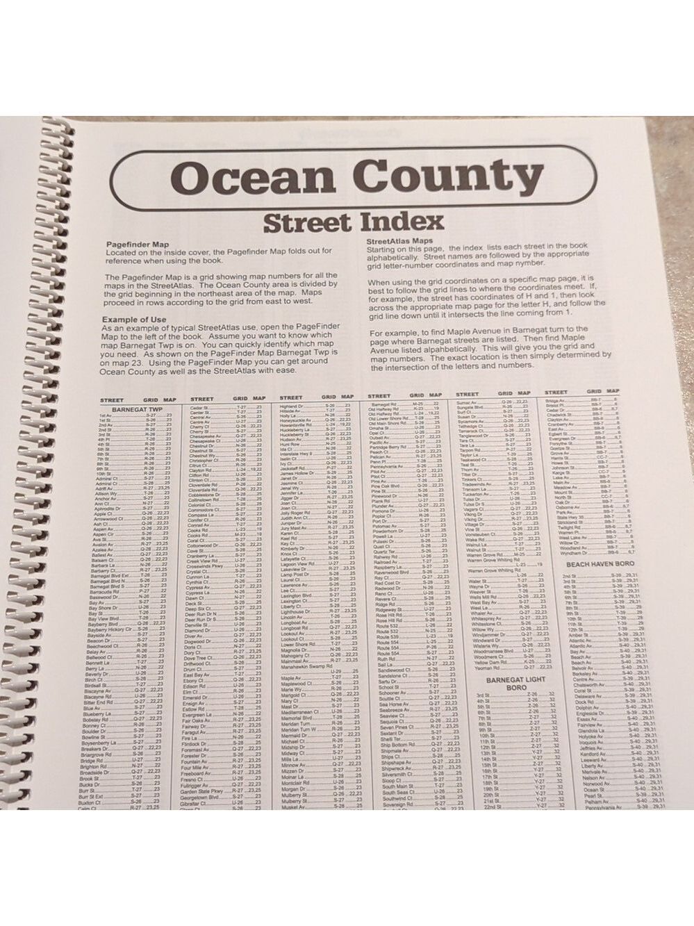 Geographia Monmouth Ocean County New Jersey Atlas 2003 - Picture 15 of 16